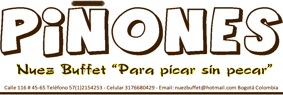 piñones pignolia nuez del pino bogota nuez buffet